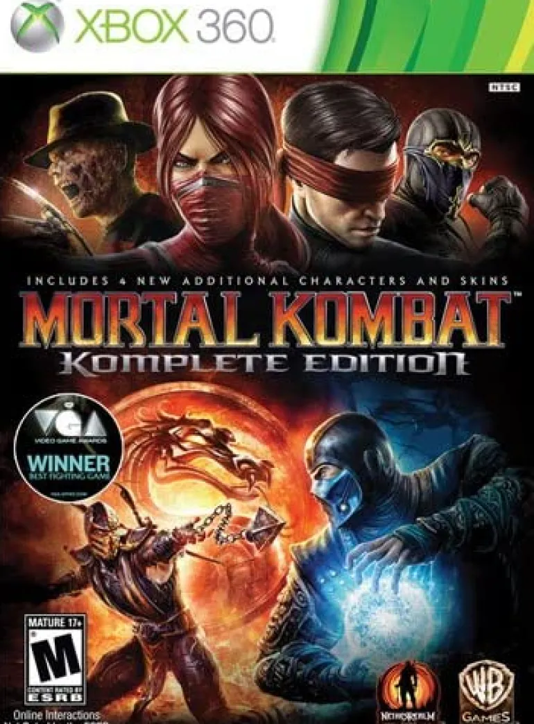 Mortal Kombat Komplete Edition (Region Free)- 360