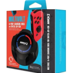 Multi Volt 4-Port Charging Dock for Switch Joy-Con (M07387) - Nintendo Switch