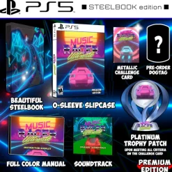 MUSIC RACER ULTIMATE - PS5 STEELBOOK EDITION & SOUNDTRACK [PREMIUM EDITION GAMES] (PRE-ORDER)