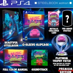 MUSIC RACER ULTIMATE - PS4 STEELBOOK EDITION & SOUNDTRACK [PREMIUM EDITION GAMES] (PRE-ORDER)