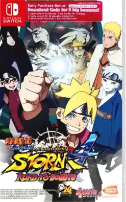 Naruto Shippuden: Ultimate Ninja Storm 4 - Road to Boruto - SWITCH (Asia Import : Plays in English)