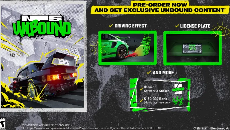 NFS Uunbound - PlayStation 5