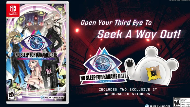 No Sleep For Kaname Date - From AI: THE SOMNIUM FILES - Nintendo Switch (PRE-ORDER) (FREE SHIPPING)