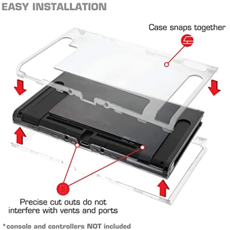 NYKO DPAD CASE (CLEAR) - SWITCH