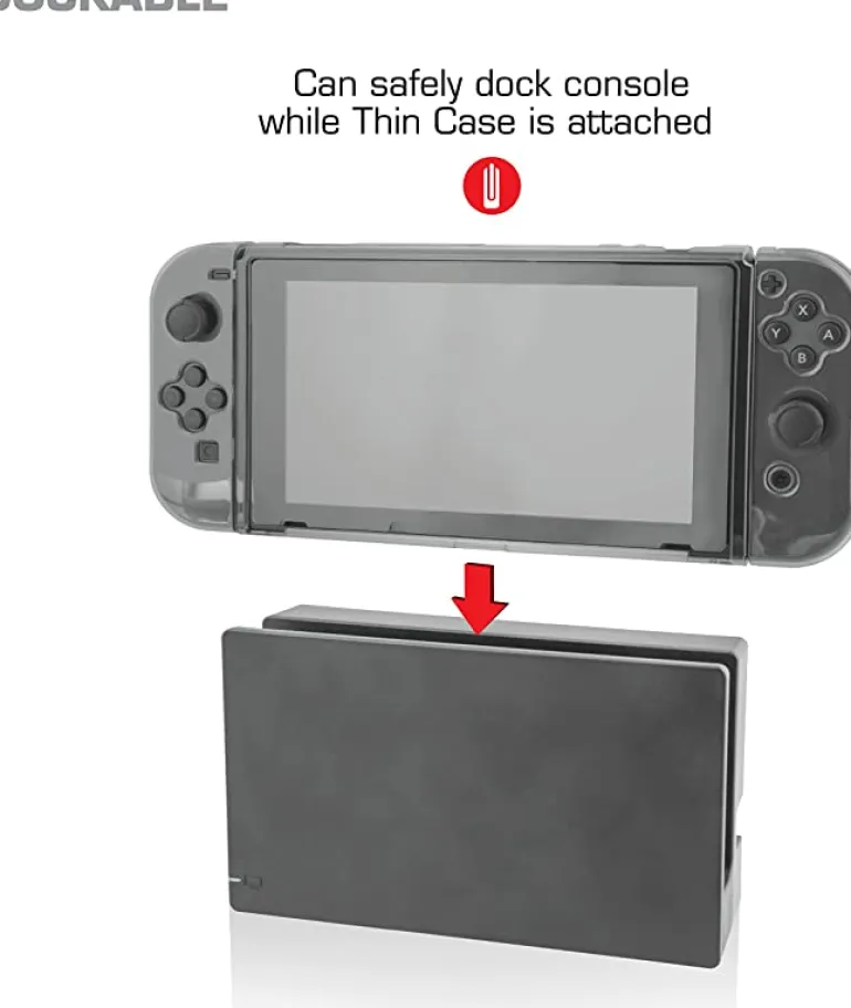 NYKO THIN CASE (DOCKABLE PROTECTIVE CASE KIT) - SWITCH
