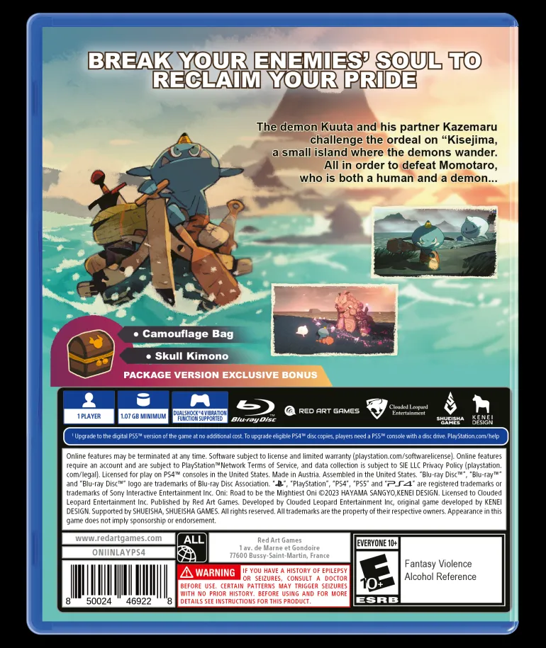 ONI: Road to be the Mightiest Oni - PlayStation 4