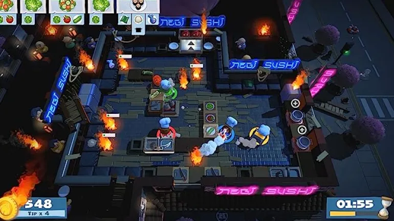 Overcooked and Overcooked 2 - SWITCH