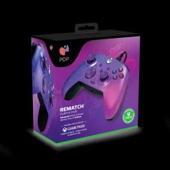 PDP - REMATCH ADVANCED WIRED CONTROLLER: PURPLE FADE FOR XBOX SERIES X|S, XBOX ONE, & WINDOWS 10/11 PC
