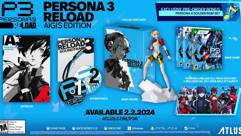 PERSONA 3 RELOAD COLLECTORS EDITION - PlayStation 5