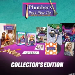 Plumbers Don’t Wear Ties: Definitive Edition Collector's Edition [LIMITED RUN GAMES #527] - Playstation 4