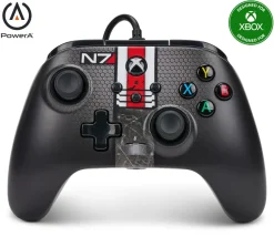 Power A Enhanced Wired Controller for Xbox Series X|S - Mass Effect N7 - XBOX SERIES X