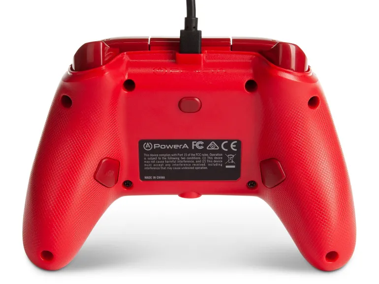 Power A Enhanced Wired Controller for Xbox Series X|S - Red - XBOX SERIES X