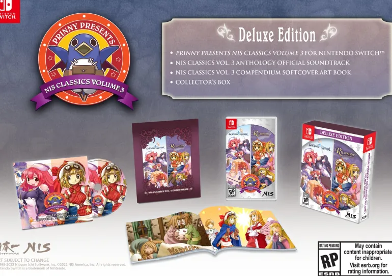 Prinny Presents NIS Classics Volume 3 La Pucelle Ragnarok/Rhapsody: Musical Adventure Deluxe Edition - Nintendo Switch
