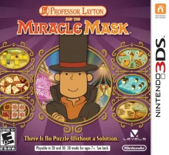 Professor Layton and the Miracle Mask - 3DS