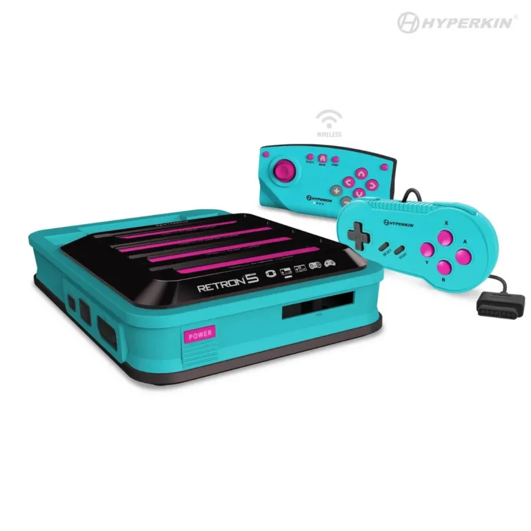 RetroN 5: HD Gaming Console For GBA/ GBC/ GB/ Super NES/ NES/ Super Famicom/ Famicom/ Genesis/ Mega Drive/ Master System (Hyper Beach)
