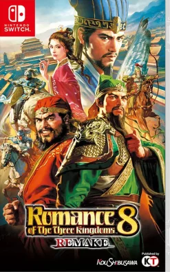 Romance of The Three Kingdoms 8 Remake - Nintendo Switch [Asian-English Import] [Free Shipping]