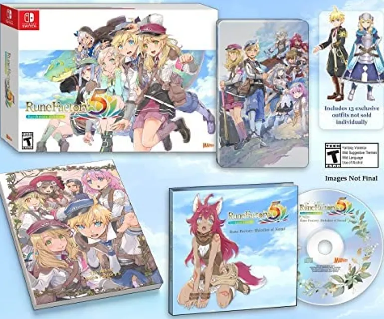 Rune Factory 5 Earthmate Limited Edition - SWITCH