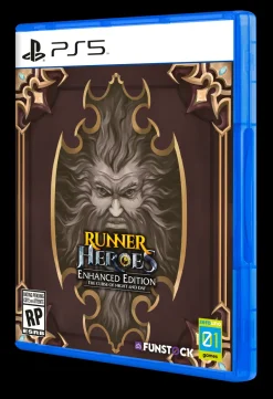 Runner Heroes the Curse of Night and Day : Enhanced Edition  - PlayStation 5