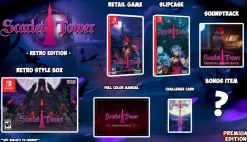 Scarlet Tower [RETRO EDITION] [PREMIUM EDITION GAMES SERIES 8] - Nintendo Switch (PRE-ORDER)