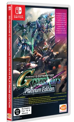 SD Gundam G Generation Cross Ray Platinum - Nintendo Switch [Asia Import : Plays in English]
