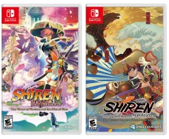 Shiren The Wanderer The Tower of Fortune and The Dice of Fate & Shiren the Wanderer the Mystery Dungeon of Serpentcoil Island Bundle - Nintendo Switch (FREE SHIPPING)