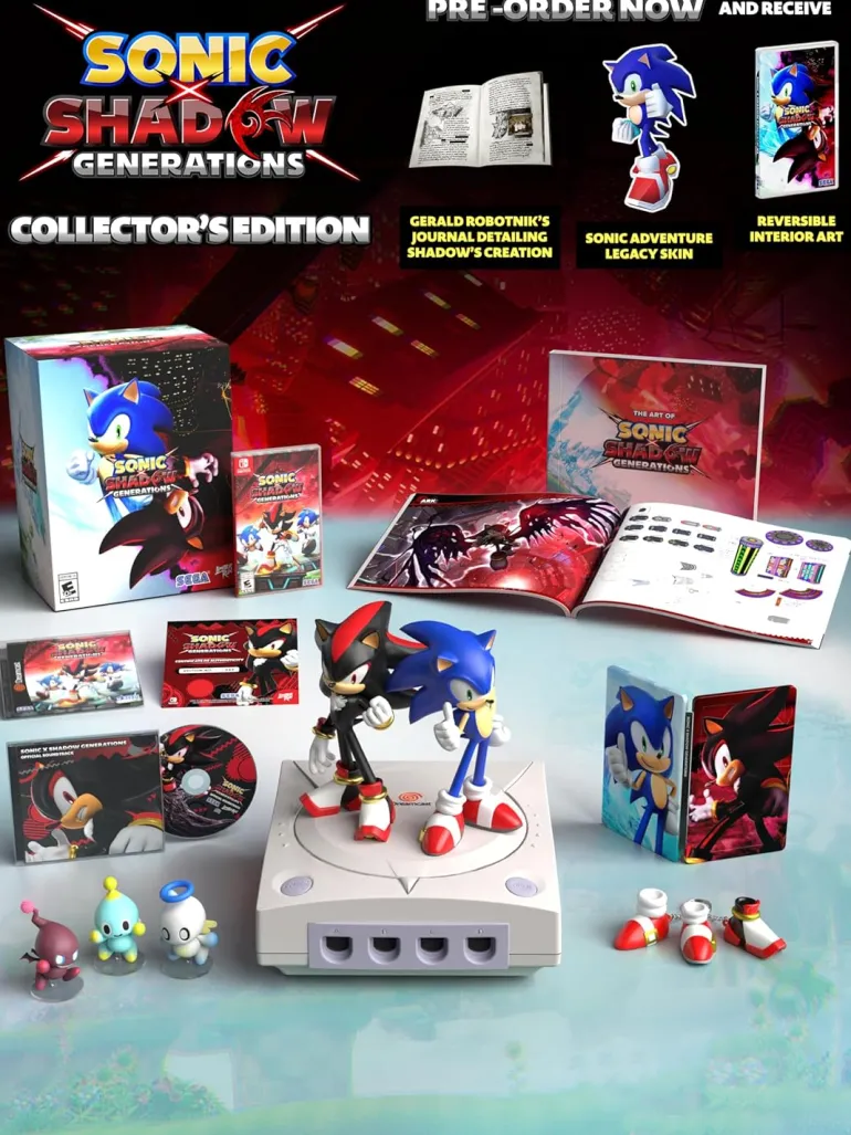 Sonic X Shadow Generations: Collector's Edition - Nintendo Switch (PRE-ORDER)