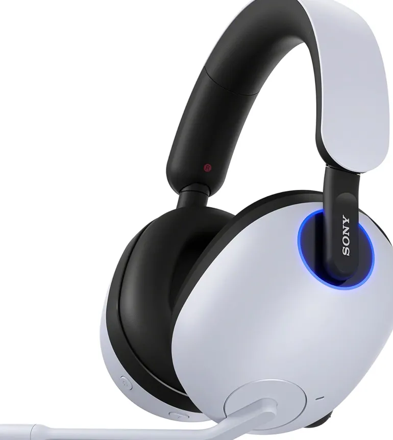 Sony-INZONE H9 Wireless Noise Canceling Gaming Headset (WHITE) - PS5
