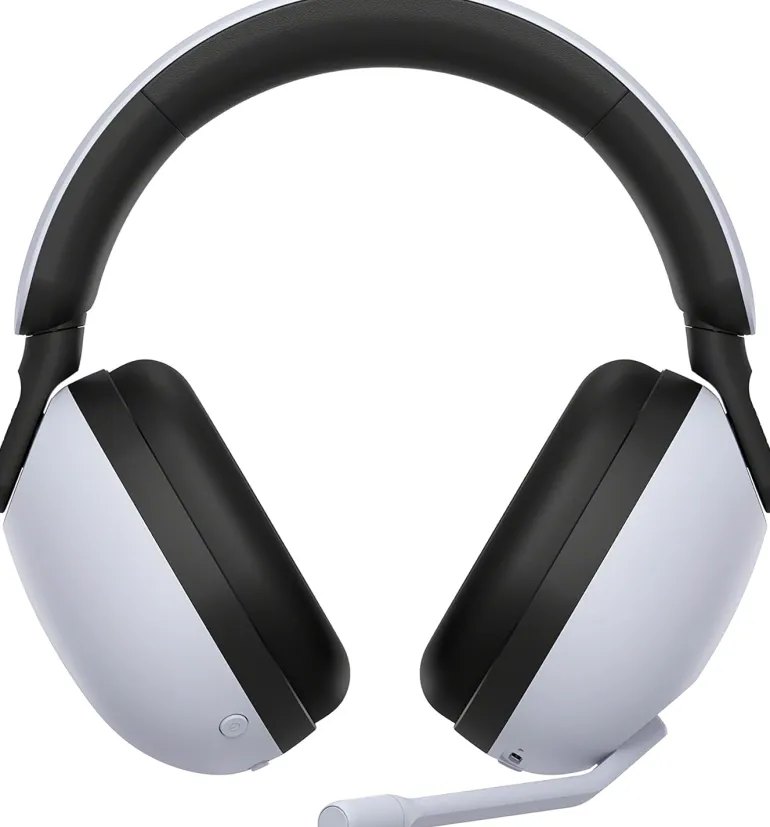 Sony-INZONE H9 Wireless Noise Canceling Gaming Headset (WHITE) - PS5
