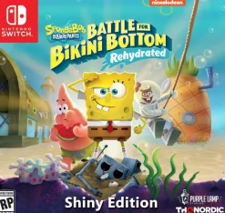SPONGEBOB SQUAREPANTS BATTLE FOR BIKINI BOTTOM REHYDRATED SHINY EDITION - NSW