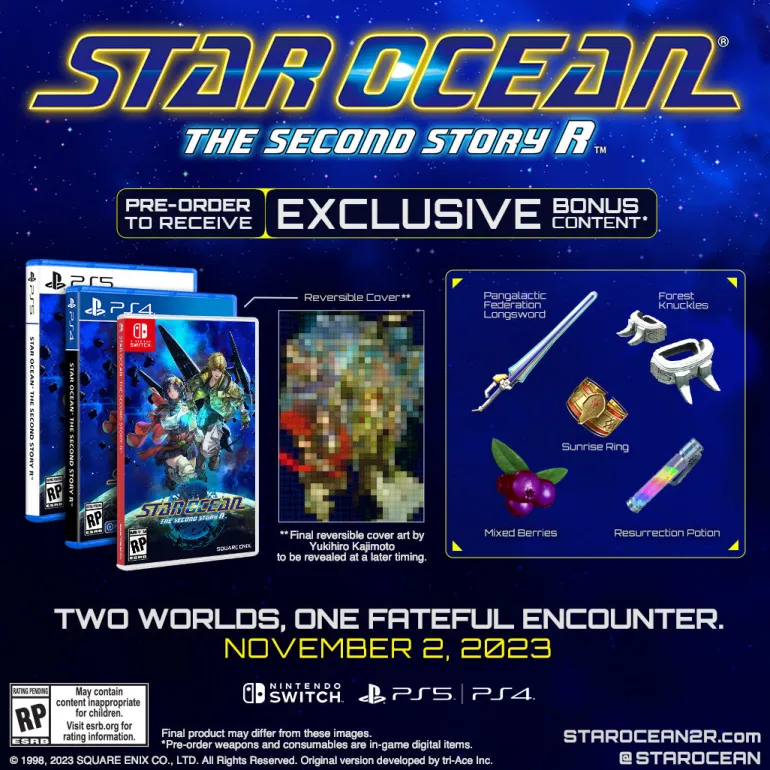 STAR OCEAN THE SECOND STORY R - PlayStation 5