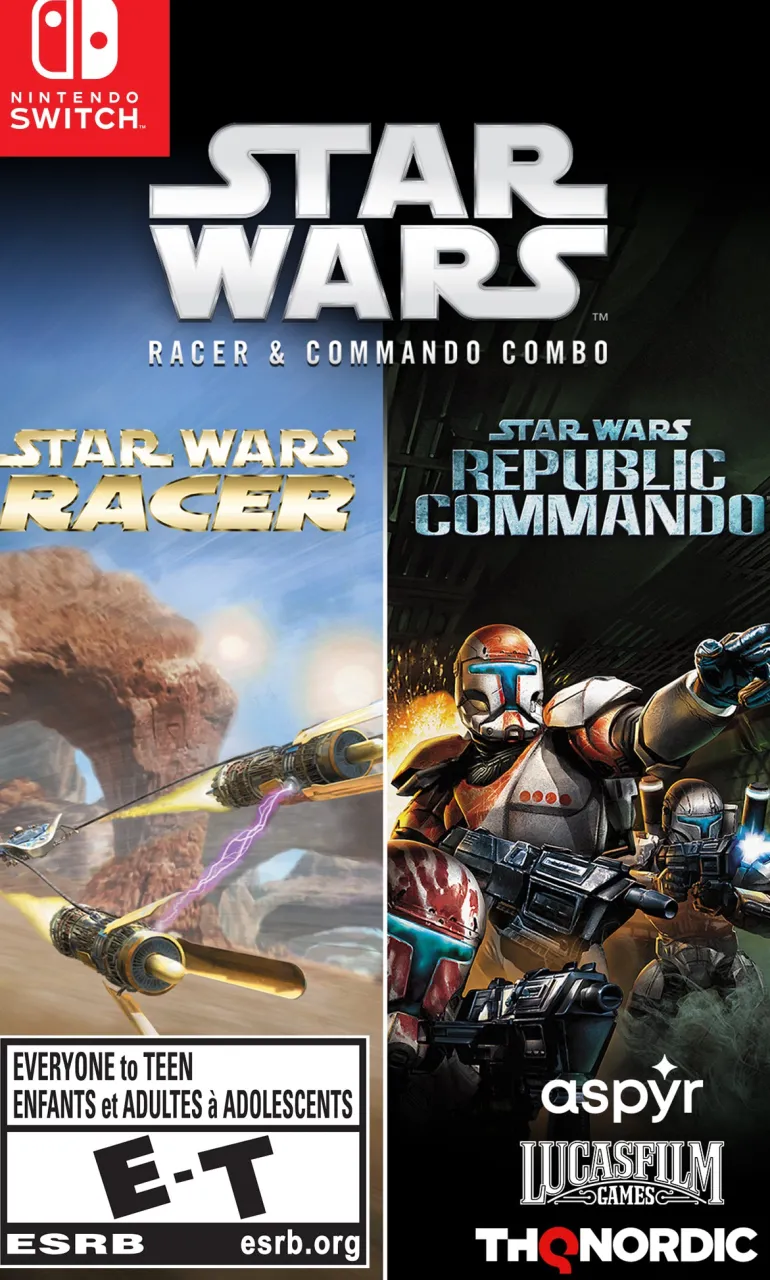 Star Wars Racer and Commando Combo - Nintendo Switch