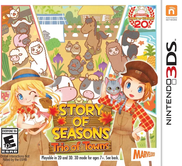 Story Of Seasons Trio Of Towns - 3DS