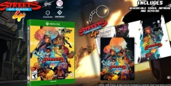 Streets of Rage 4 - XBOX ONE [REVERSIBLE COVER, KEYRING & ARTBOOK