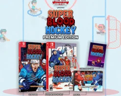 SUPER BLOOD HOCKEY [RETRO EDITION] [PREMIUM EDITION GAMES #1] - SWITCH