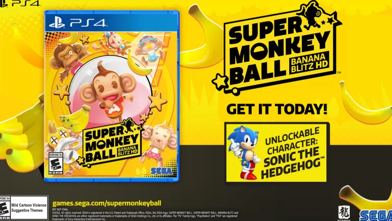 Super Monkey Ball Banana Blitz HD - PS4