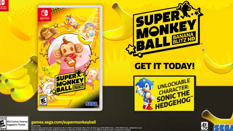 Super Monkey Ball Banana Blitz HD - SWITCH