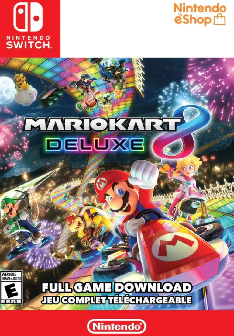 Switch w/ Mario Kart 8 (CIB) & 3M Online Membership - Nintendo Switch