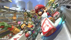 Switch w/ Mario Kart 8 (CIB) & 3M Online Membership - Nintendo Switch