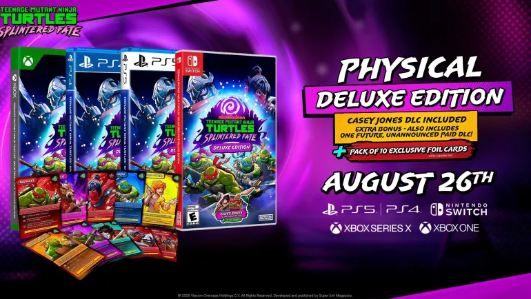 Teenage Mutant Ninja Turtles: Splintered Fate Deluxe Edition - PlayStation 5 (PRE-ORDER)