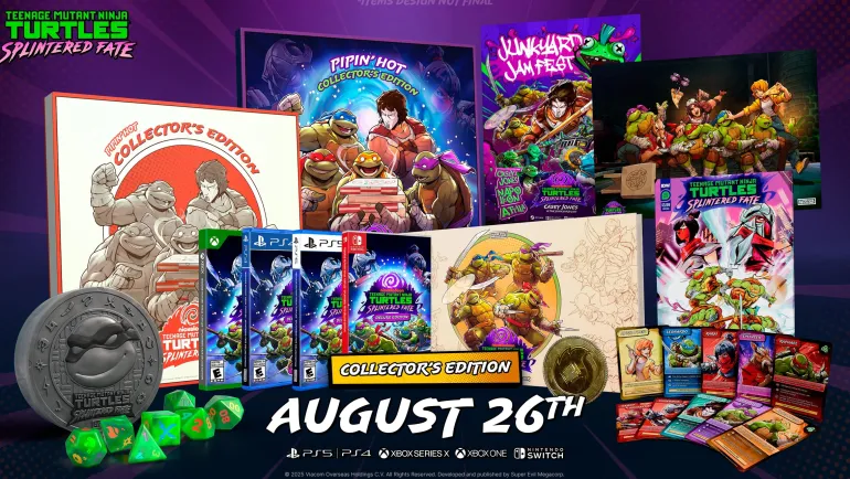 Teenage Mutant Ninja Turtles: Splintered Fate Pipin’ Hot Collector’s Edition - Nintendo Switch (PRE-ORDER)