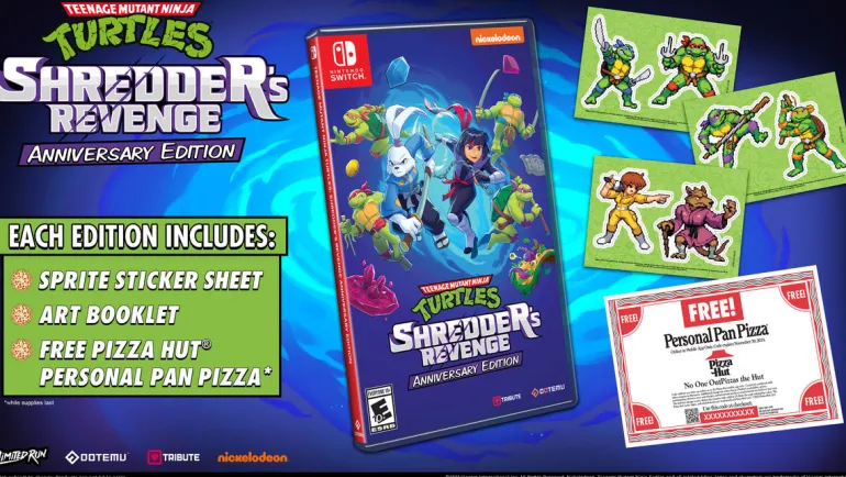 Teenage Mutant Ninja Turtles: Shredder's Revenge Anniversary Edition - Nintendo Switch