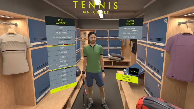 TENNIS ON-COURT - PS5