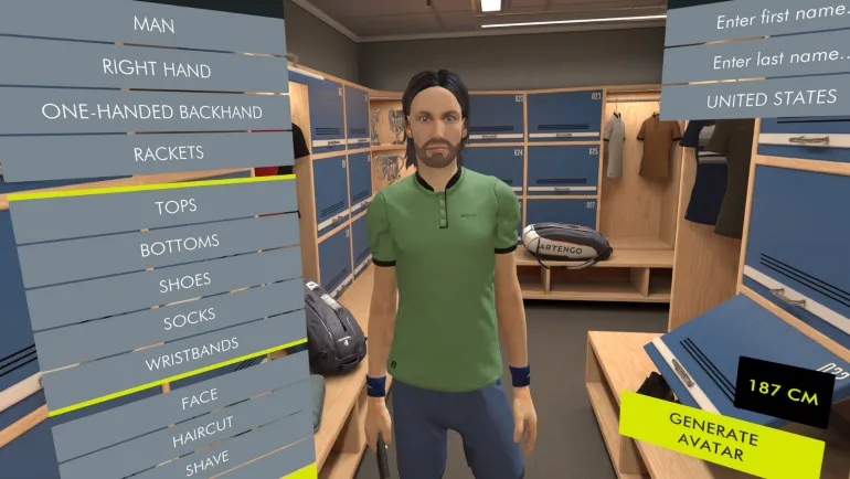 TENNIS ON-COURT - PS5