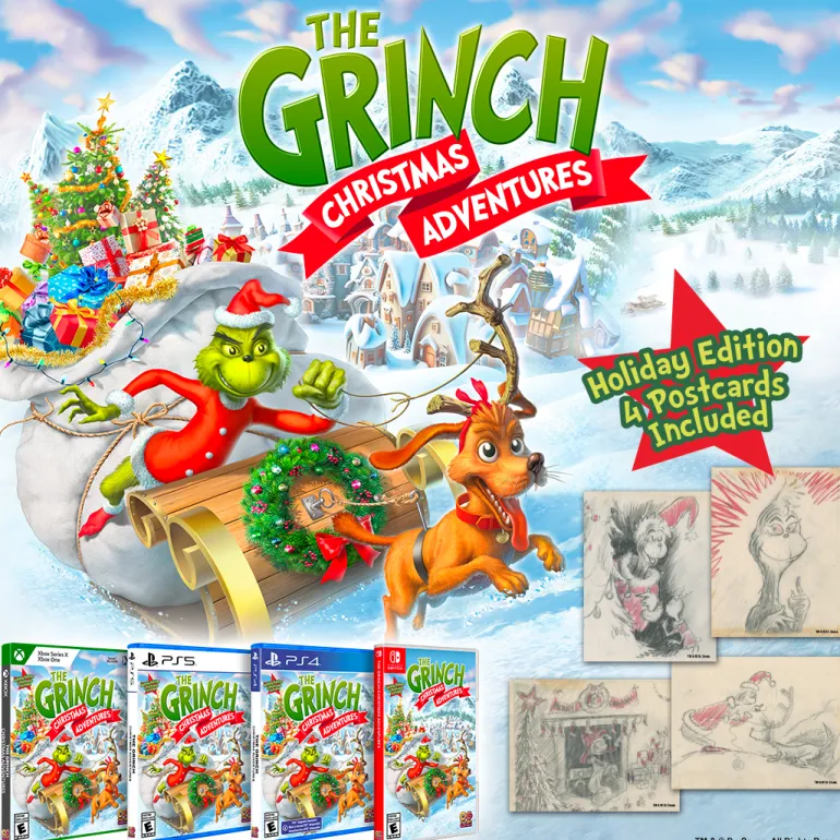 The Grinch Christmas Adventure Holiday Edition 2024 - Nintendo Switch