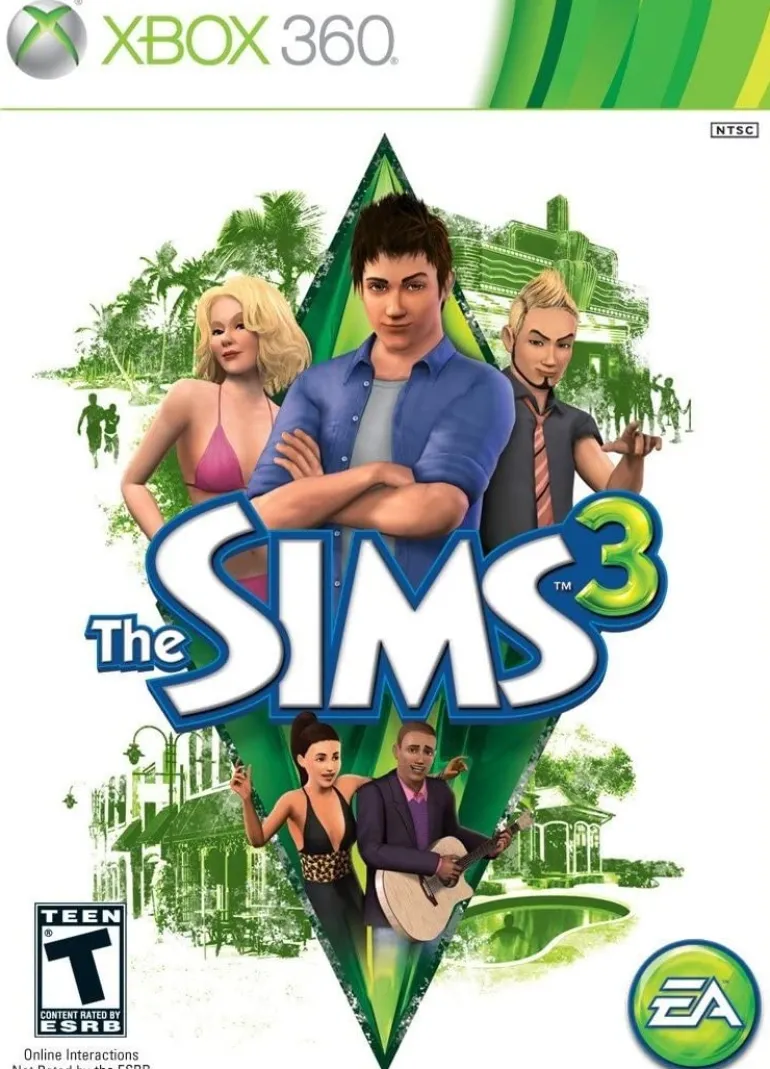 The Sims 3 Platinum Hits - 360 (Region Free)