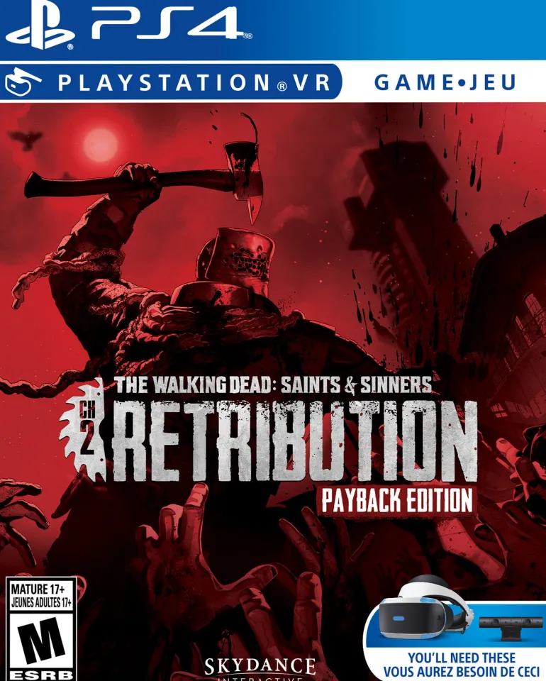 THE WALKING DEAD SAINTS & SINNERS CHAPTER 2 RETRIBUTION PAYBACK EDITION - PS4