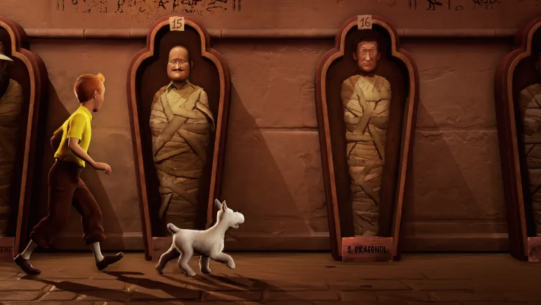 TINTIN REPORTER CIGARS OF THE PHARAOH LIMITED EDITION - PS5