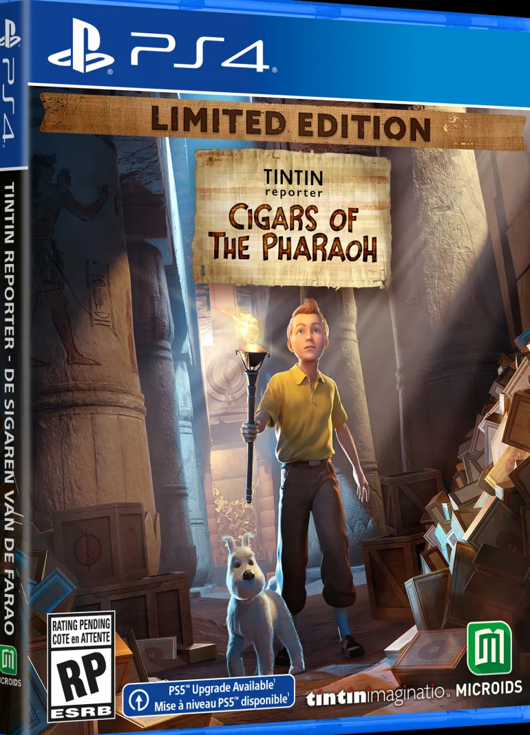TINTIN REPORTER CIGARS OF THE PHARAOH LIMITED EDITION - PS4