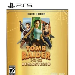 Tomb Raider I-III Remastered Deluxe Edition - Playstation 5