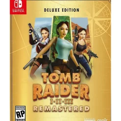 Tomb Raider I-III Remastered Deluxe Edition - Nintendo Switch